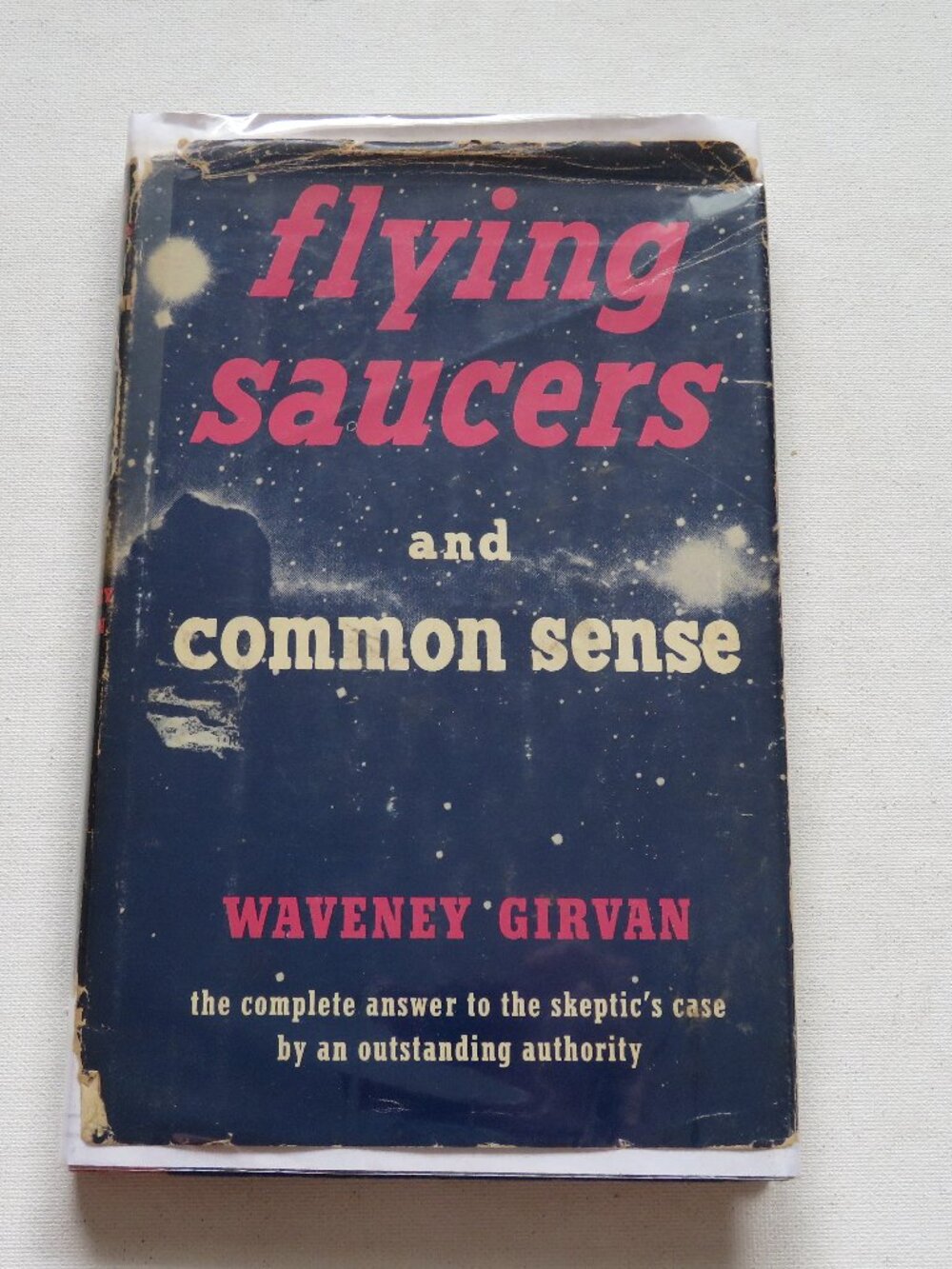 Flying Saucers and Common Sense Waveney Girvan 1956 Vintage UFO Hardcover Book